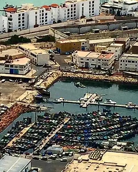Commercial port