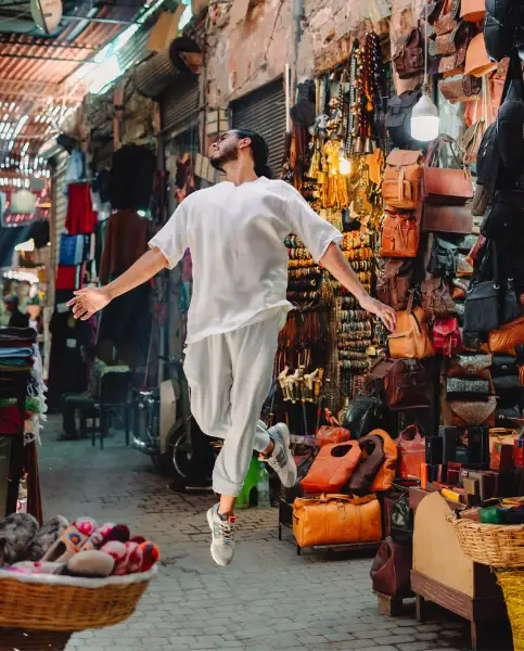 The medina and the souk