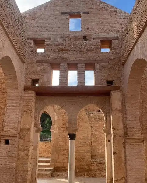 The archaeological site of Chellah and its necropolis, inscribed on the UNESCO World Heritage List.