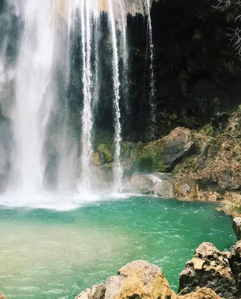 The Akchour Waterfalls