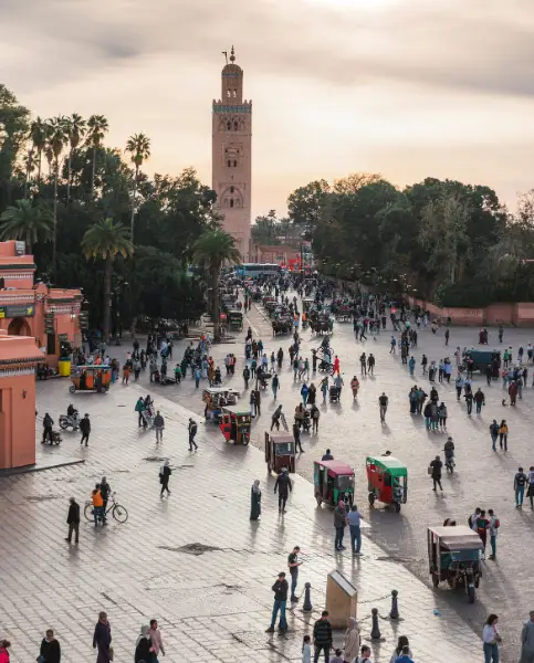 Marrakech, Agafay desert, sites and monuments