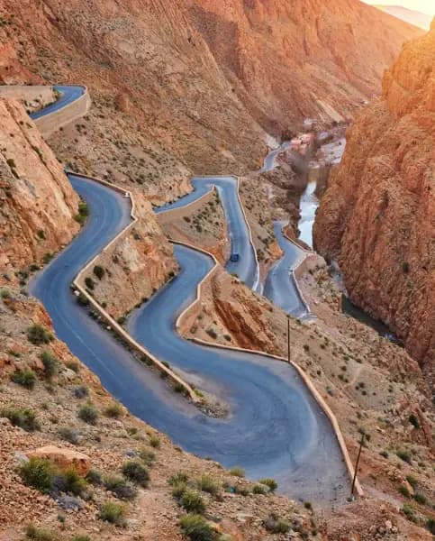 The valleys of Dades, Drâa